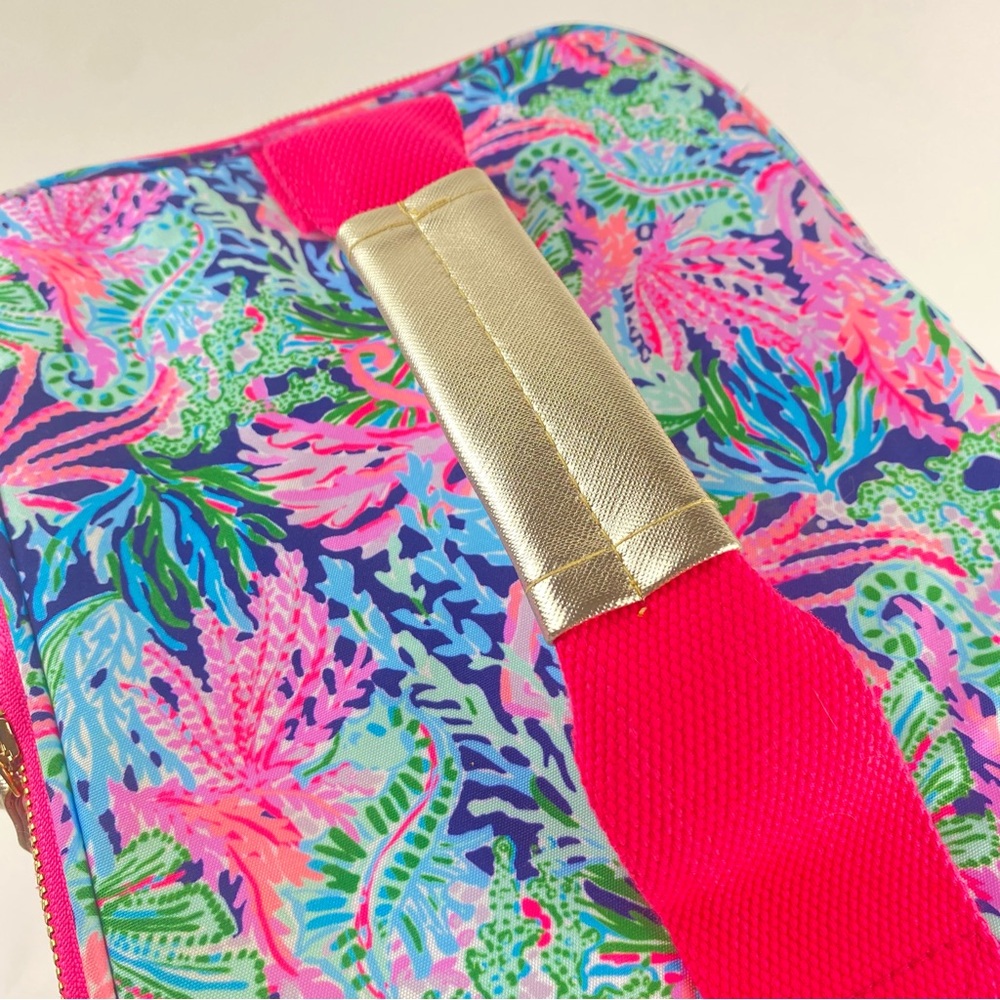 Lilly Pulitzer Mermaid Print Soft Side Wine Cooler - Picture 5 of 11